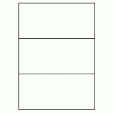 520 - Label Size 210mm x 98.4mm - 3 labels per sheet